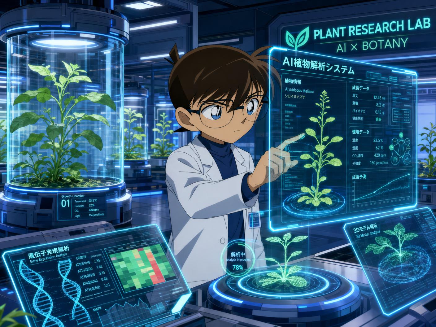 黄色仓库AI植物视频技术
